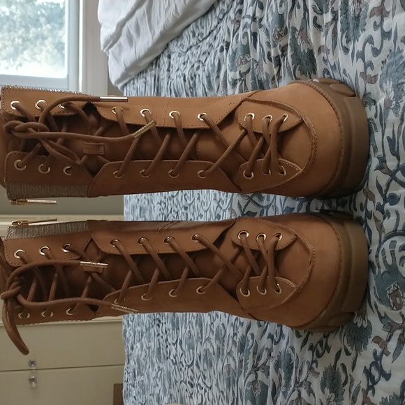 Michael Kors Ridley Lace Up Bootie - Picture 2 of 4